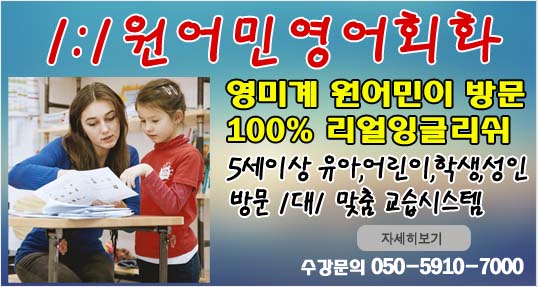 대전과외  1:1원어민영어회화